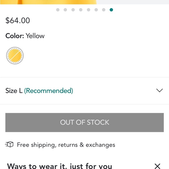 DANIEL RAINN Nayeli Crochet Detail Yellow Blouse Like New Sz L - Picture 5 of 10